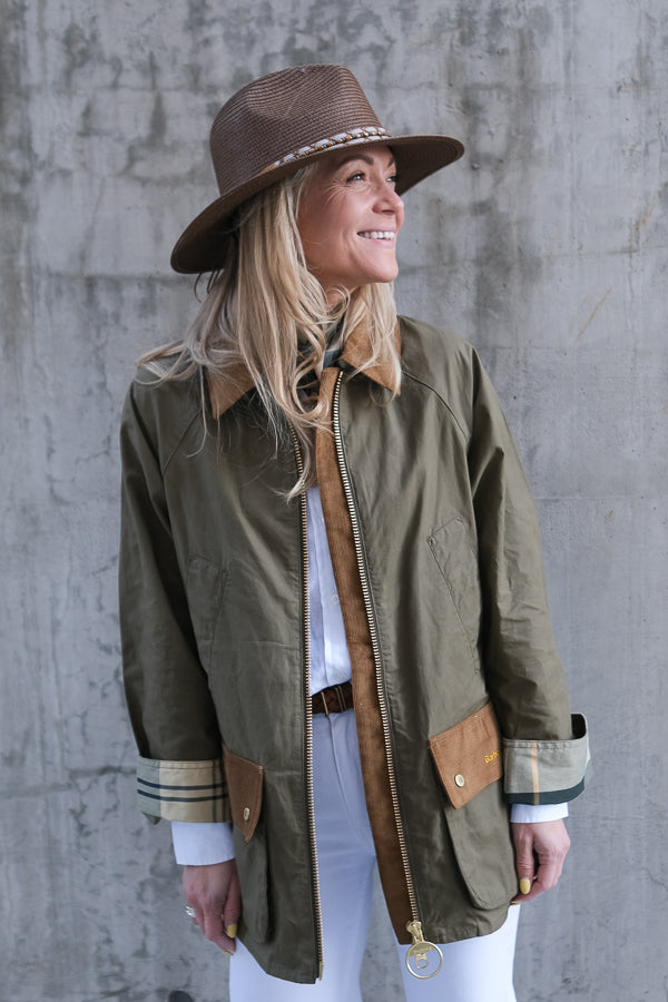 Laneshaw Casual Jacket Dusky Green
