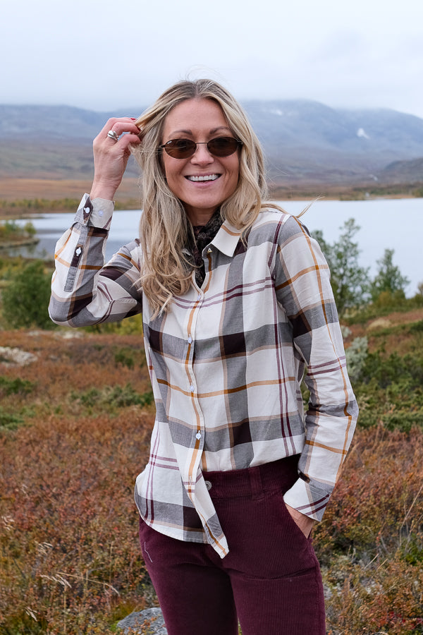 Moorland Shirt Edru Muted Tartan