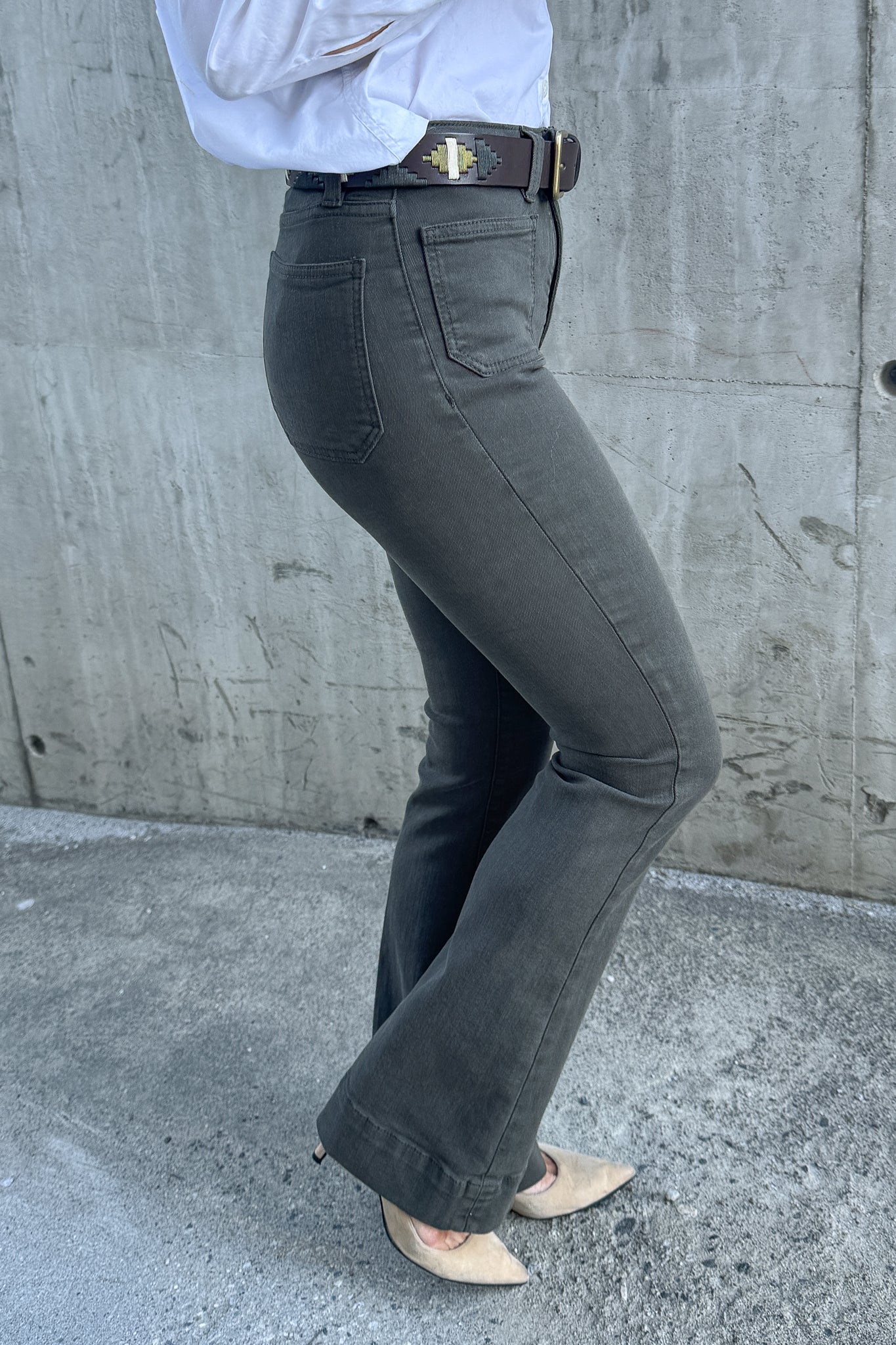 Jim Drill Cashmere Army