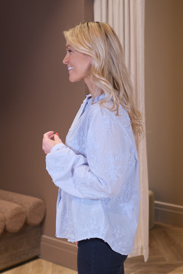 Cavan Shirt Halogen Blue