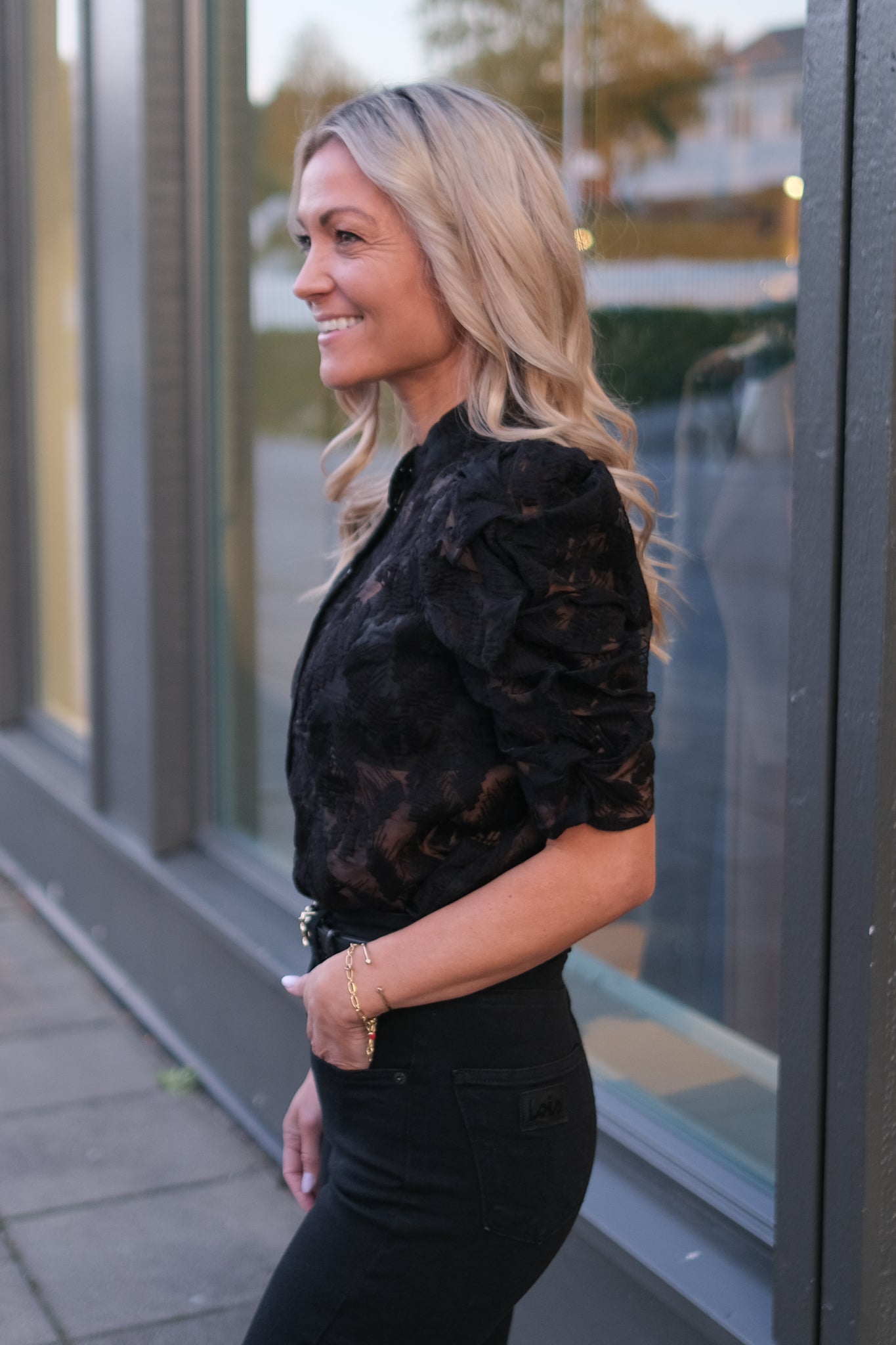 Ann Sofie Blouse Black