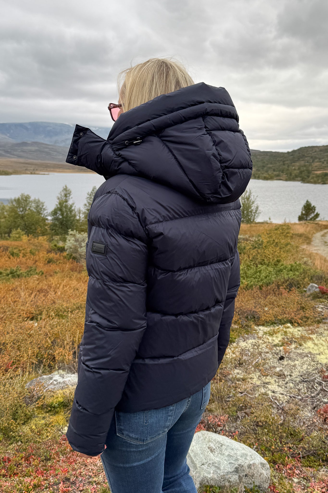 Stella Down Jacket Navy