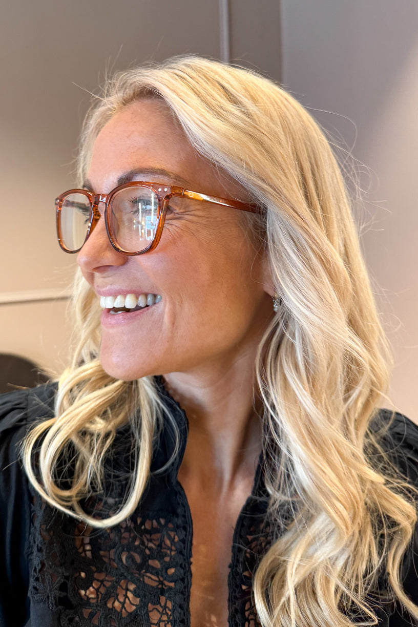 Reading Glasses #E Orange Smash