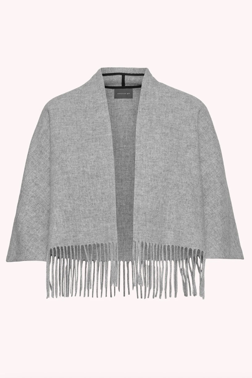Keyla Lambswool Jacket Light Grey Melange