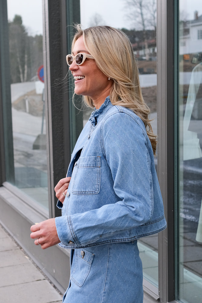 Delya Jacket Jeans Clair