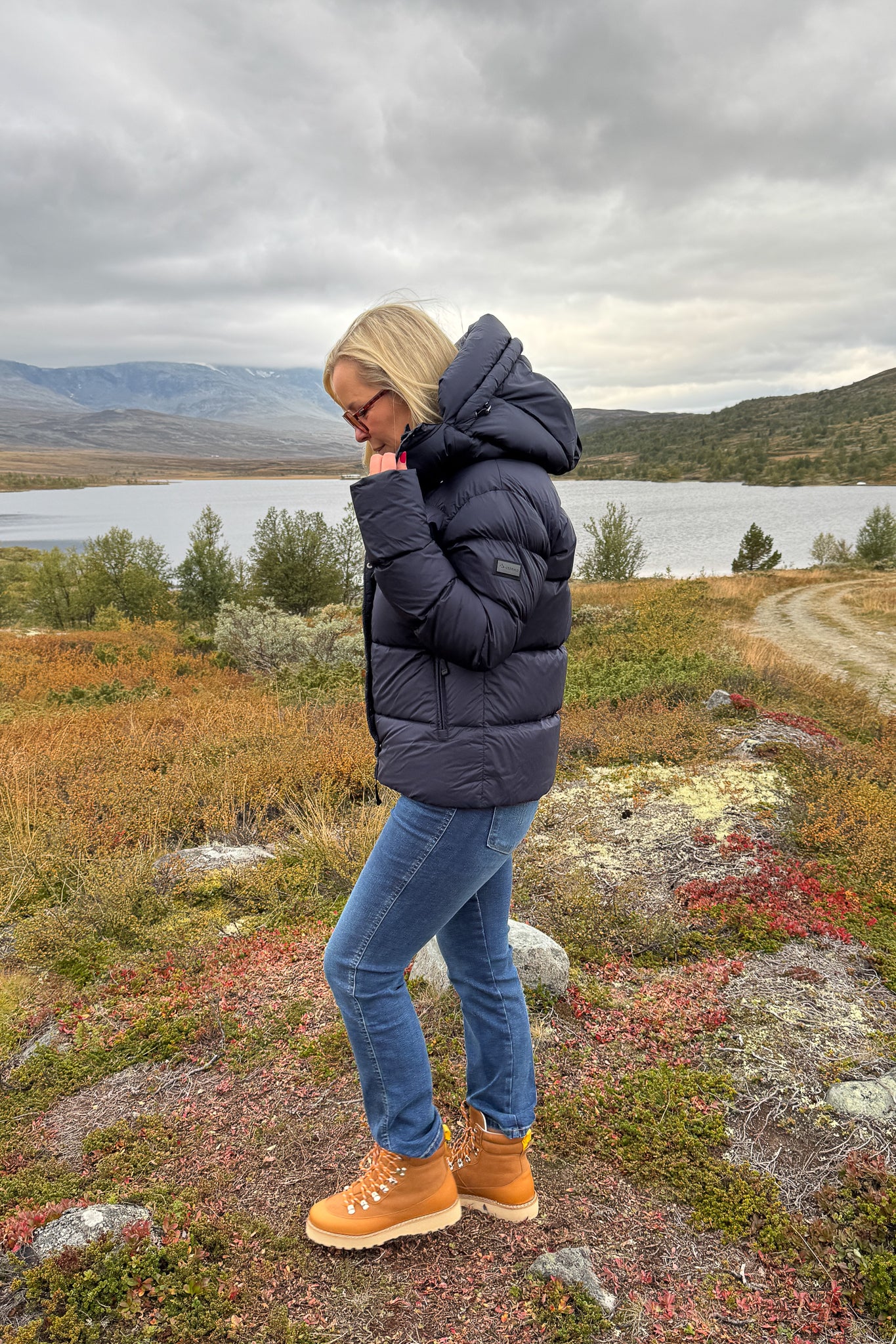 Stella Down Jacket Navy