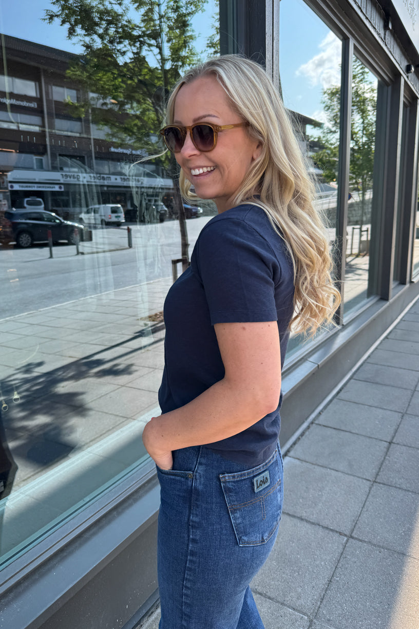 Sonoma T-shirt Navy Blue Vintage