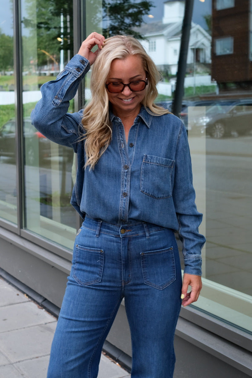 Atticus Shirt Antique Blue