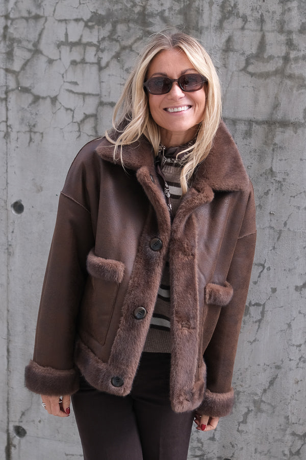 Faje Faux Mink Choco