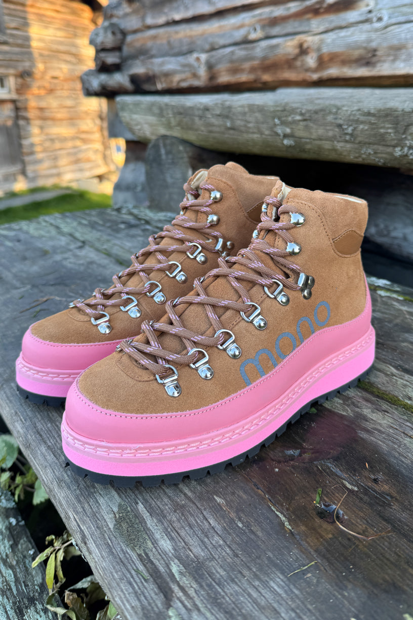 Vidda Shearling Cognac Pink