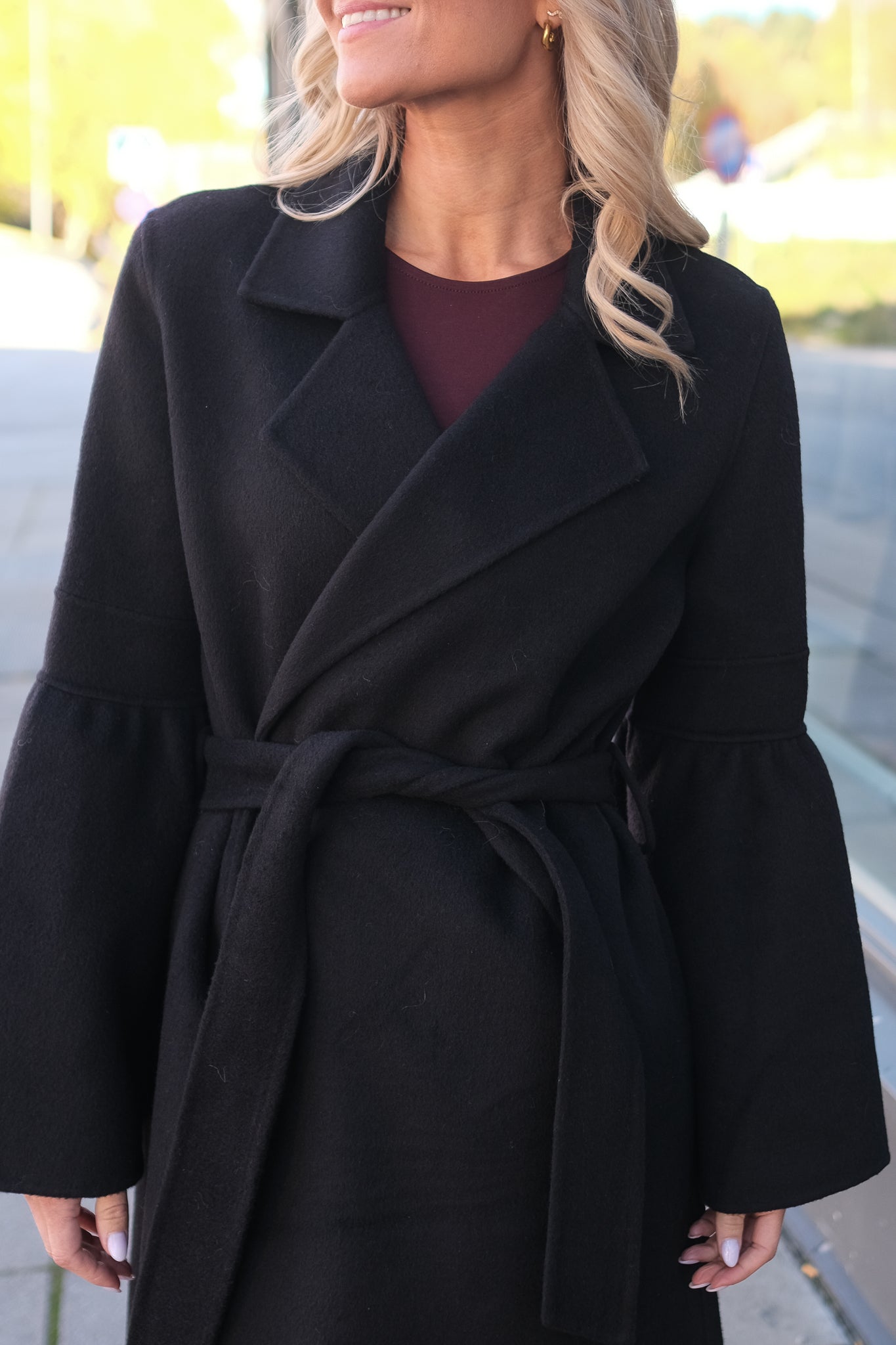 Juli Coat Black