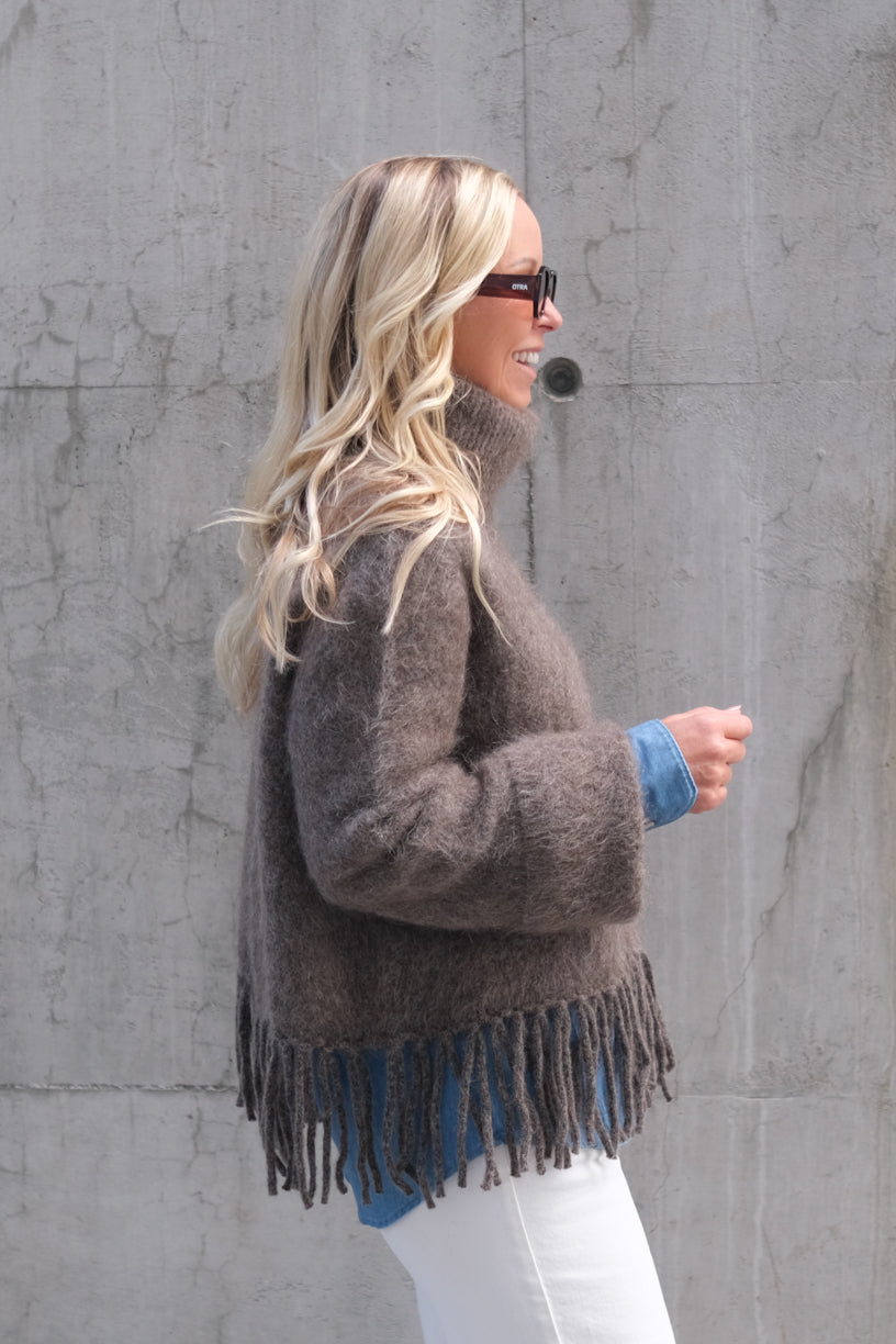 Milena Chunky Sweater Brown