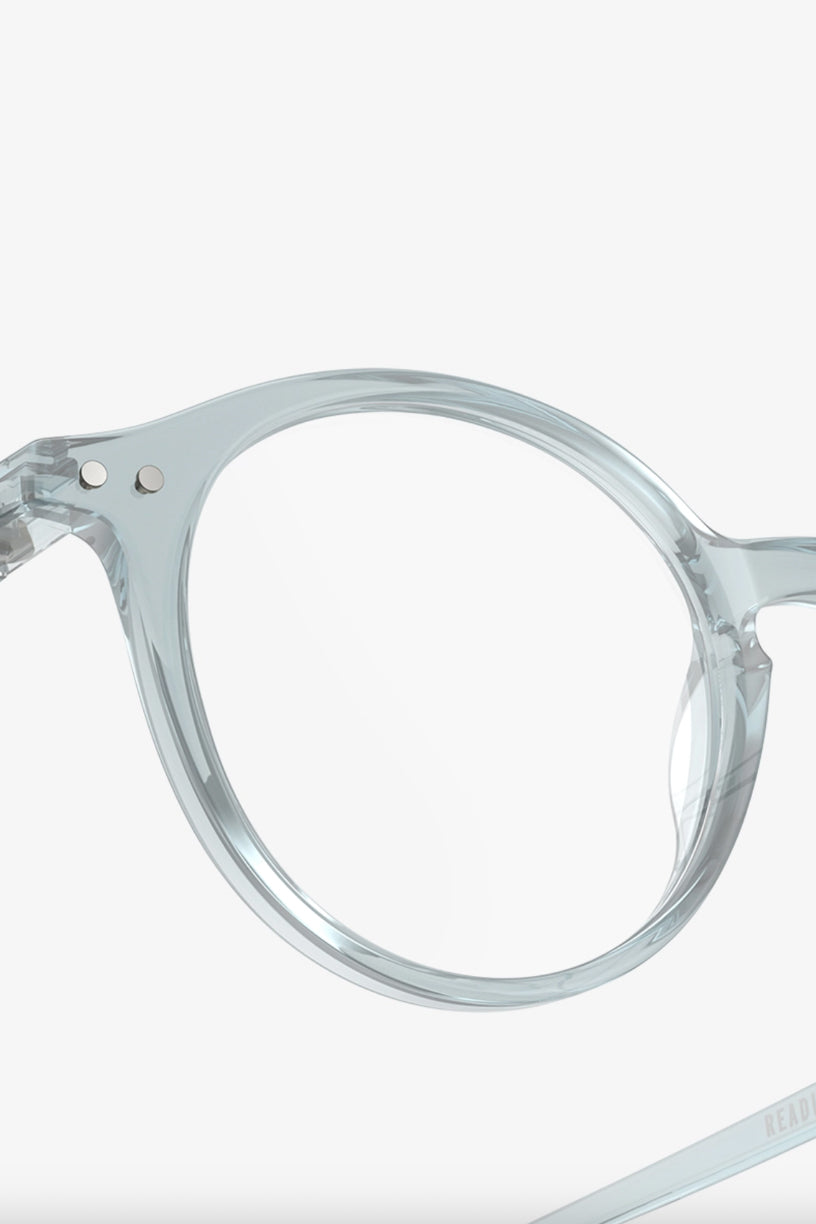 Reading Glasses #D Frozen Blue
