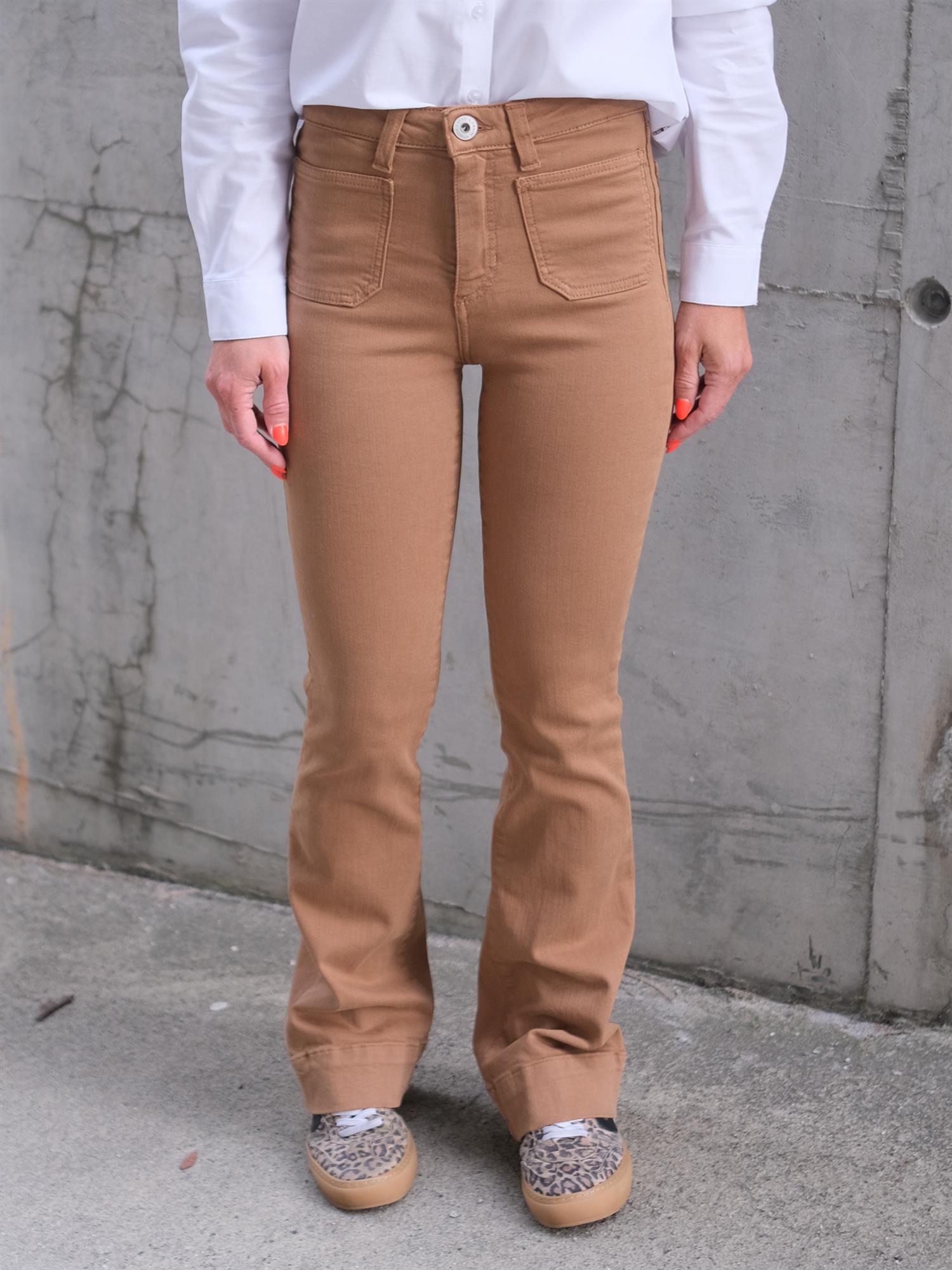 Jim Drill Cashmere Havane