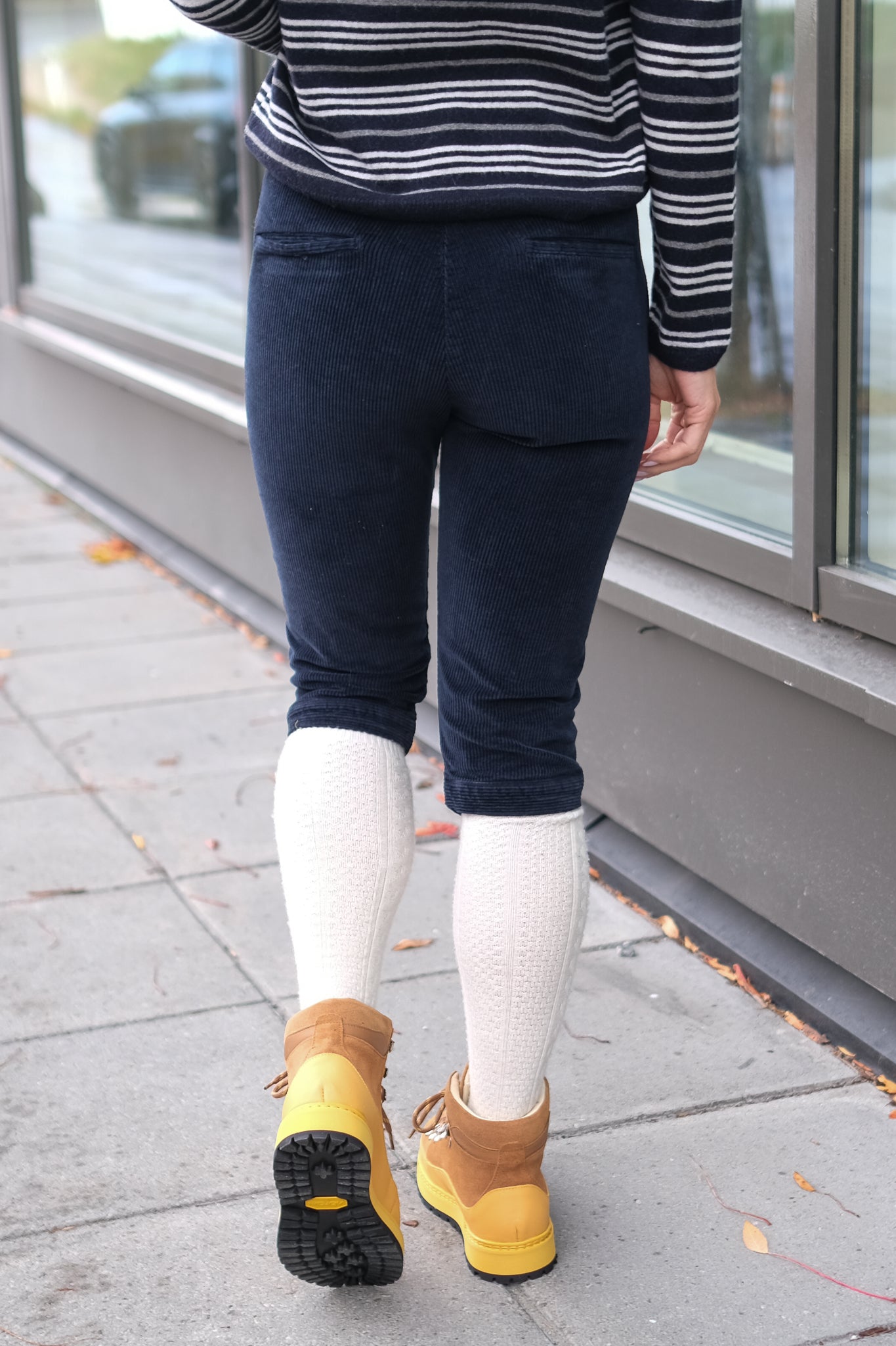 Aspen Cord Knickers Navy