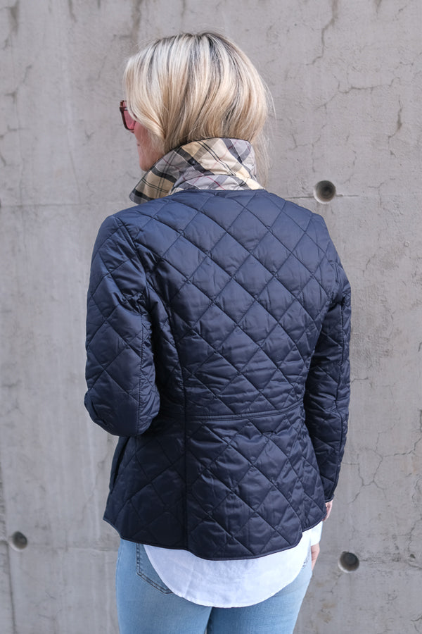Deveron Quilted Jacket Navy