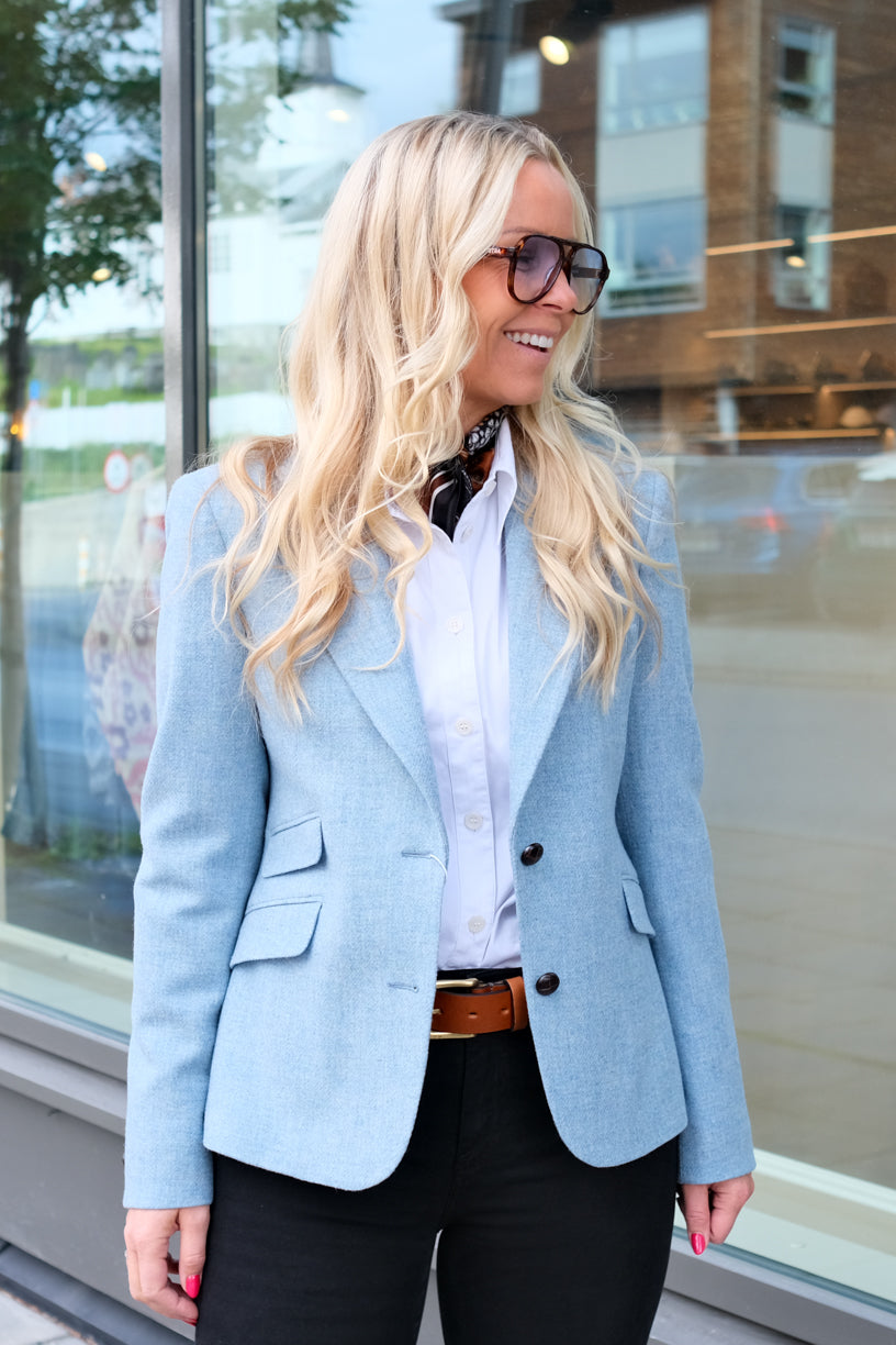 Shetland Remi Blazer Light Blue
