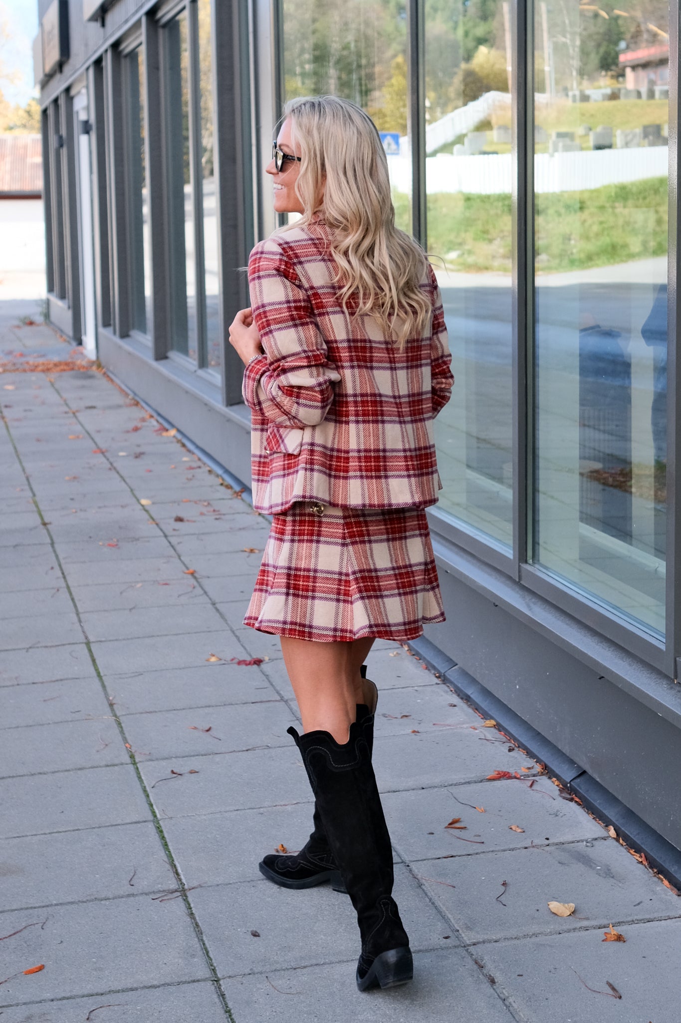 Tailored Blazer Checks