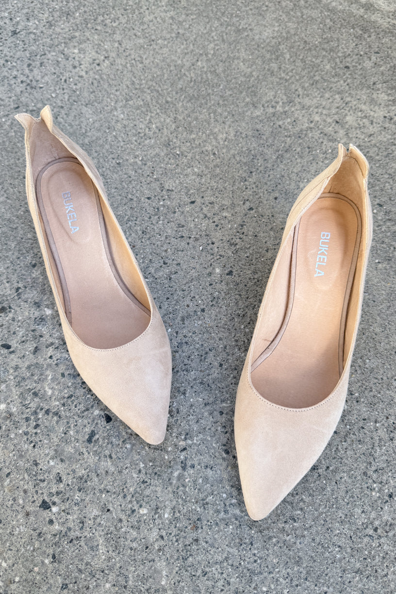 Pump Suede Sand