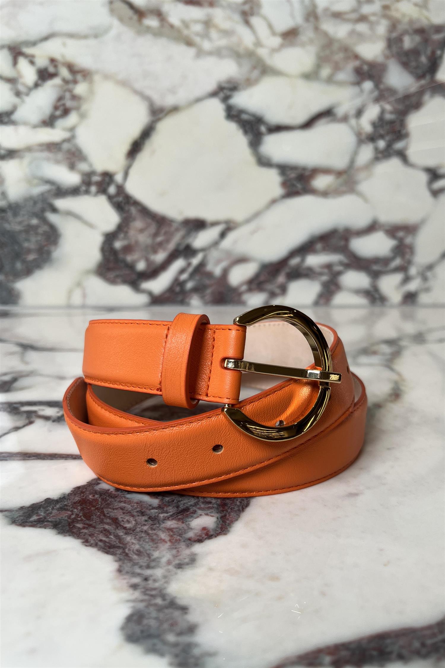 Woman's Belt 91339G Mandarin