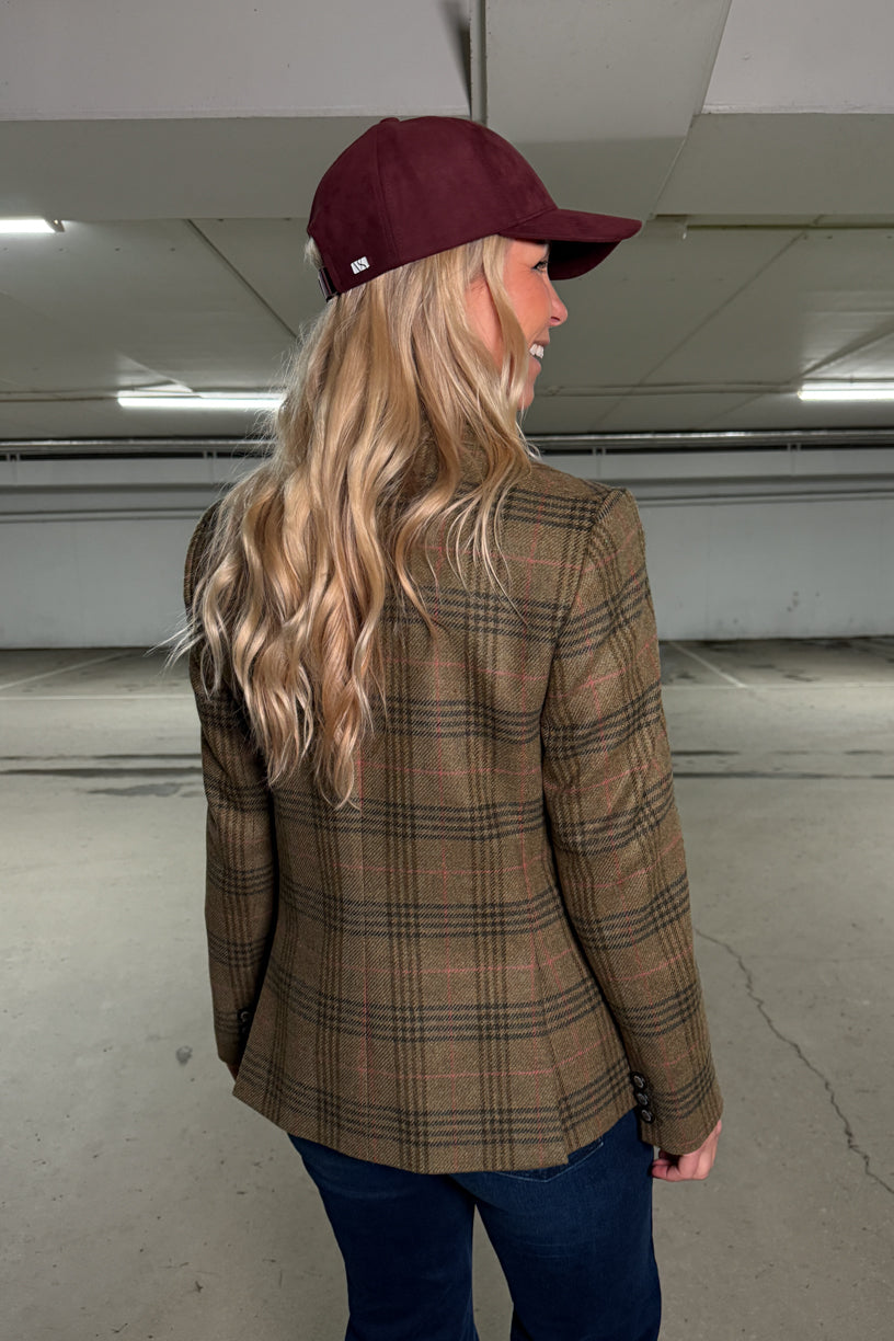 Carlby Tailored Jacket Dark Moss