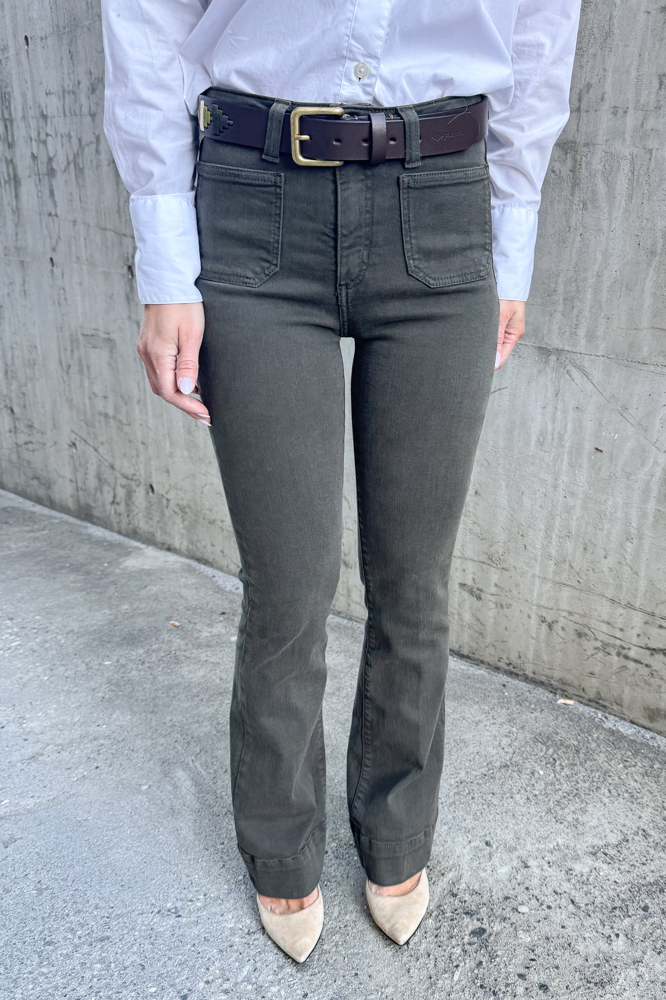 Jim Drill Cashmere Army