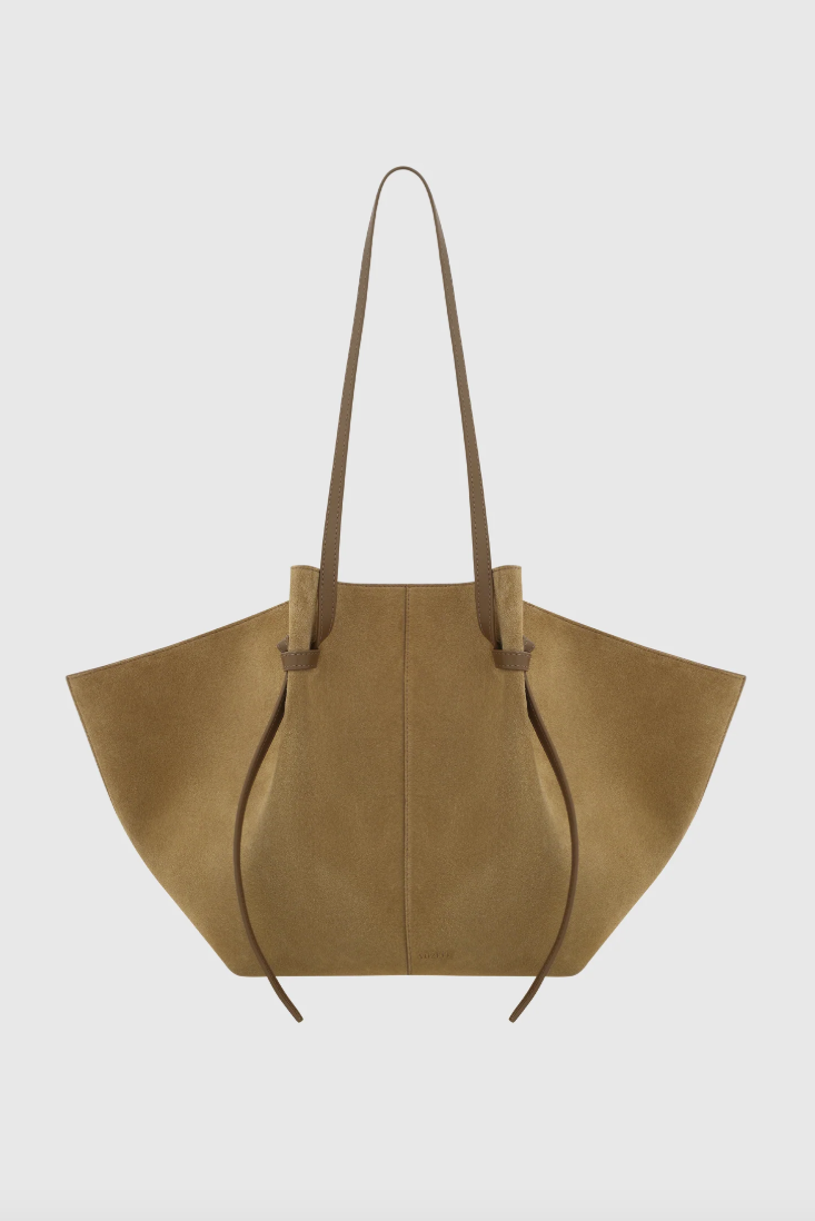 Large Mochi Suede Fennel