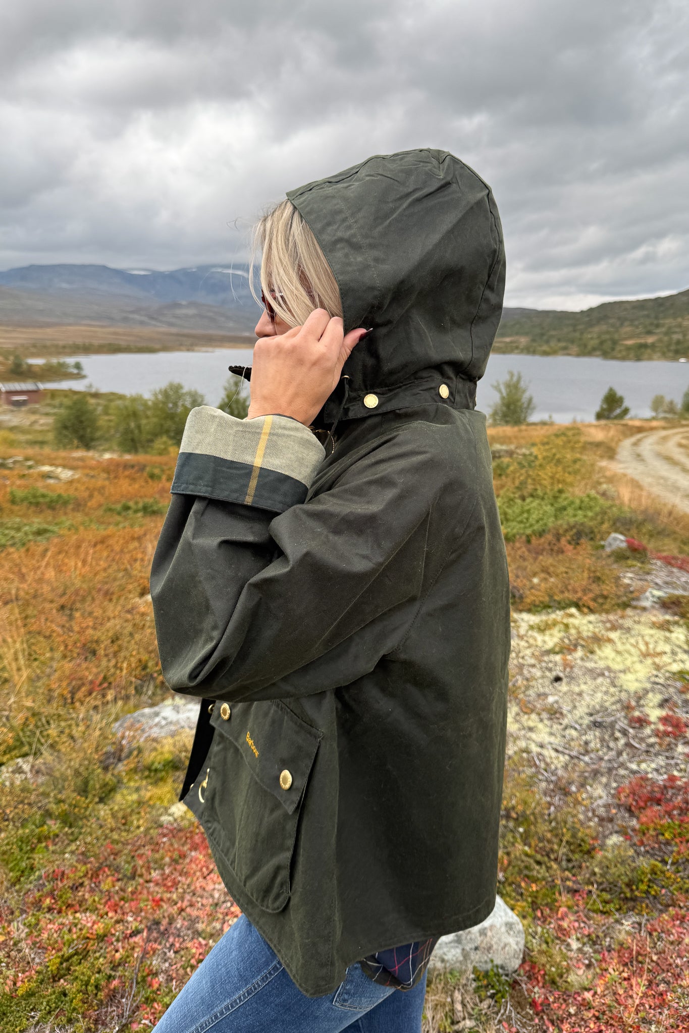 Reighton Wax Jacket Olive