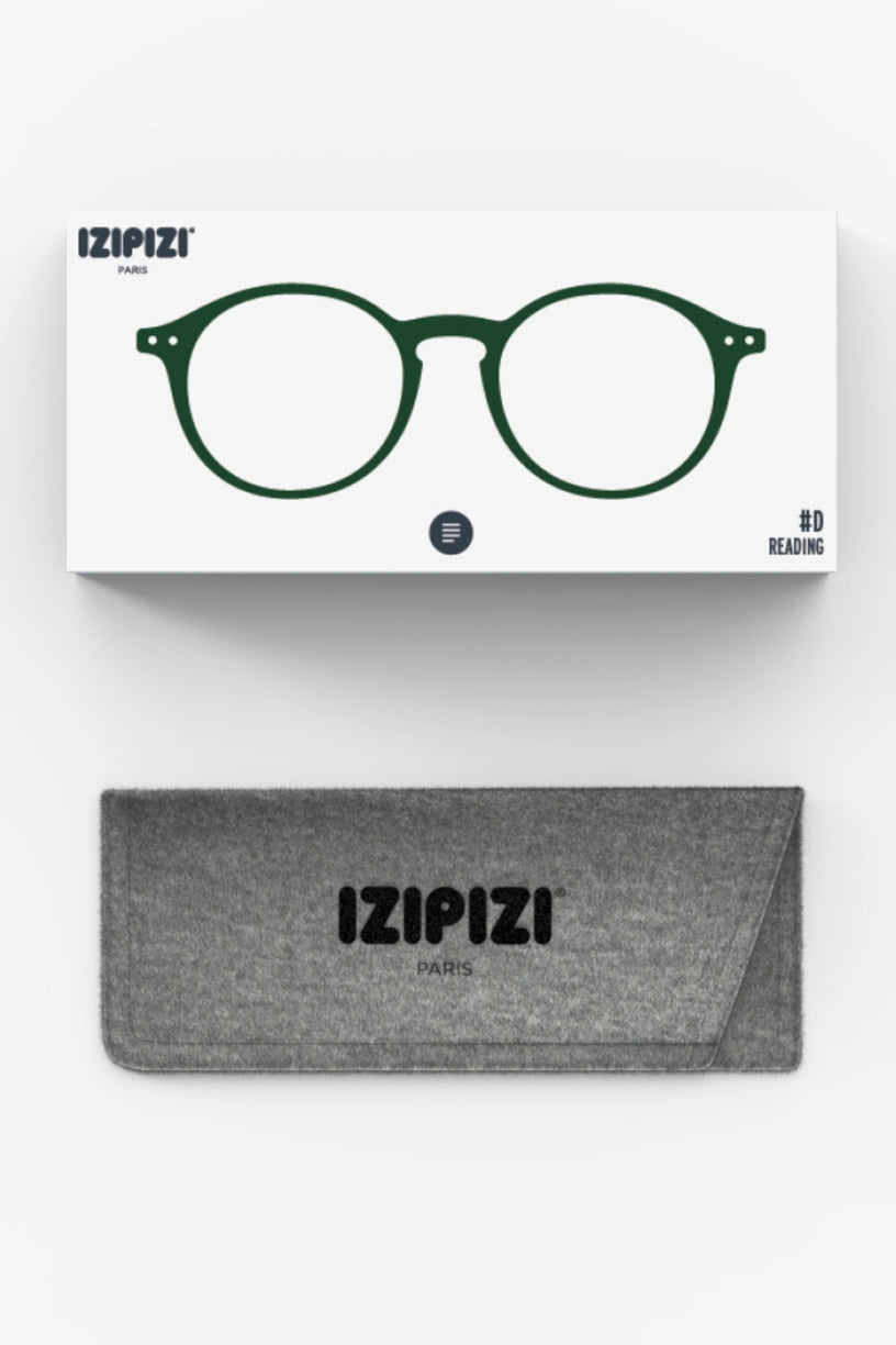 Reading Glasses #D Kaki Green