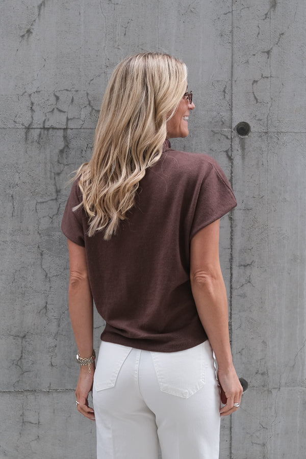 Claro Knit SS Polo Carafe