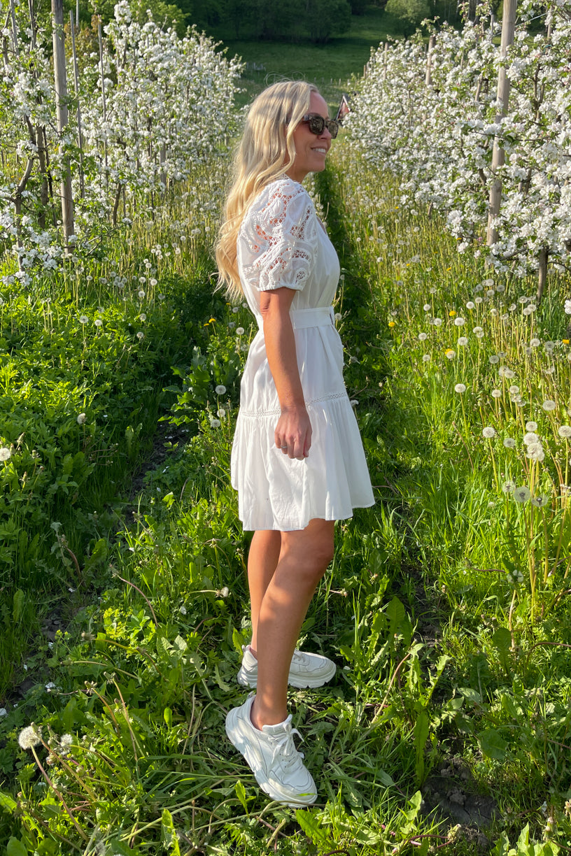 Catleya Dress Blanc Casse