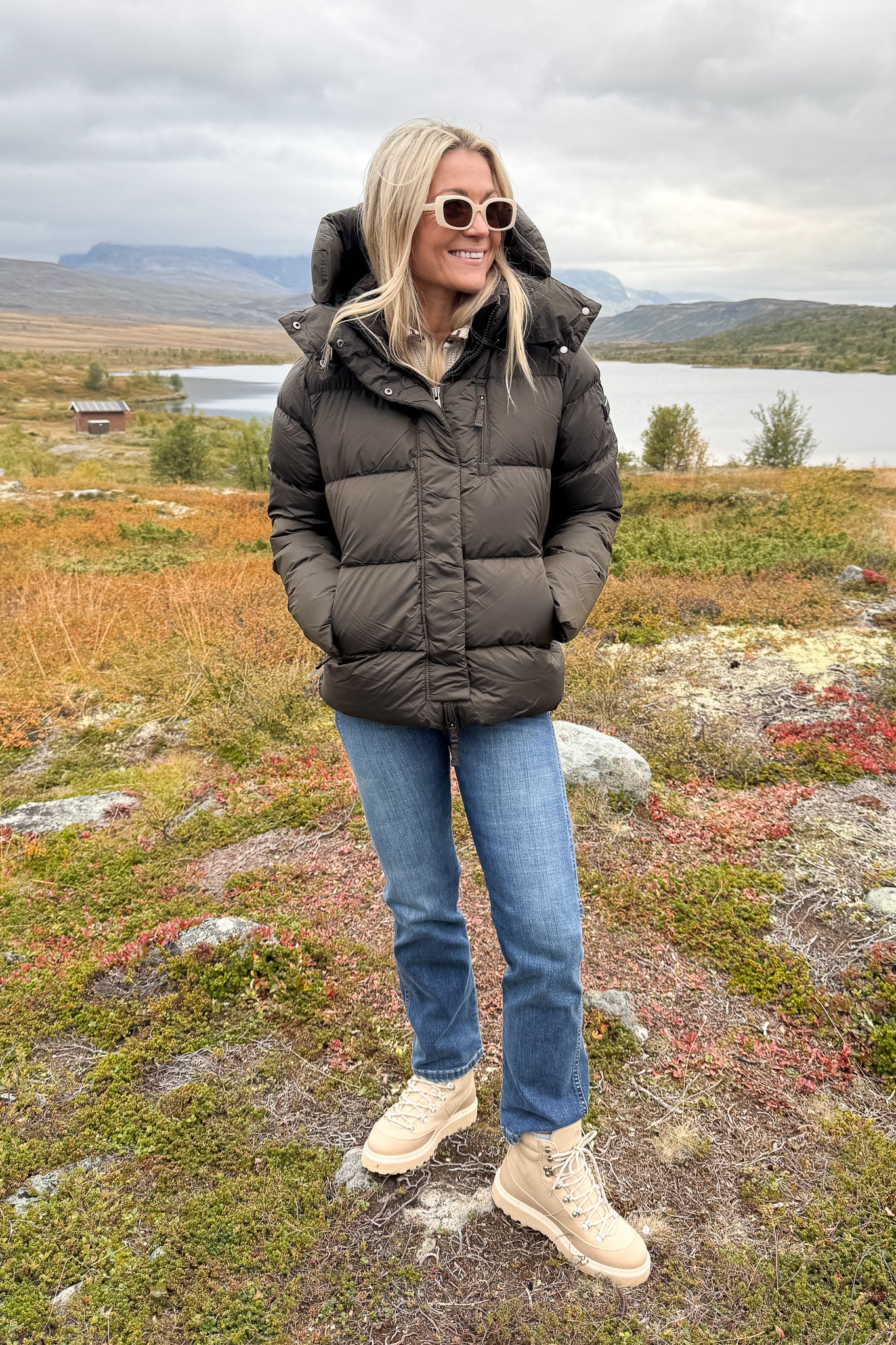 Stella Down Jacket Olive