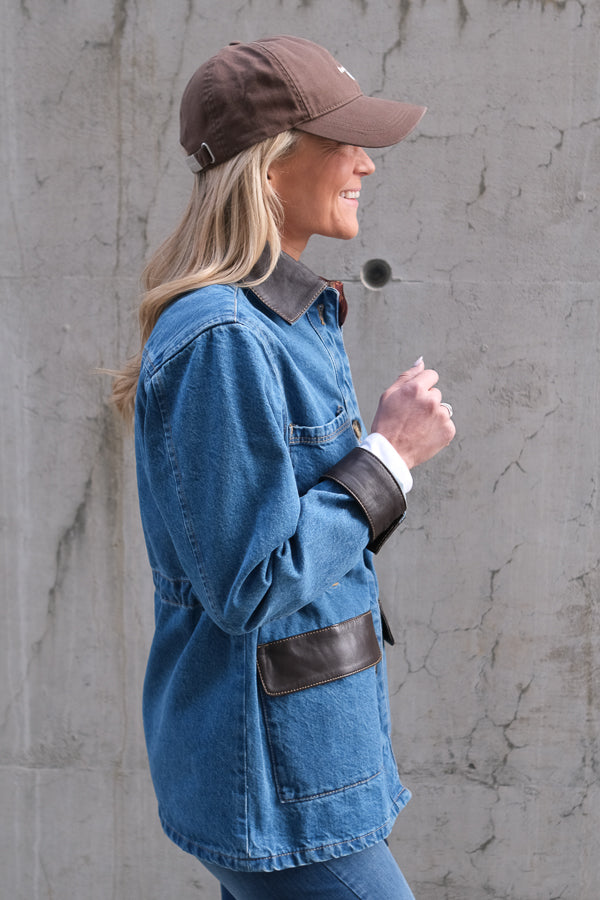 Carlota Denim Jacket Blue