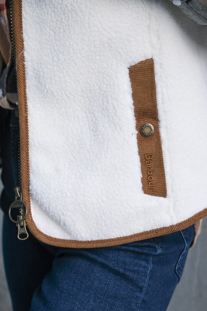 Burford Fleece Gilet Cream
