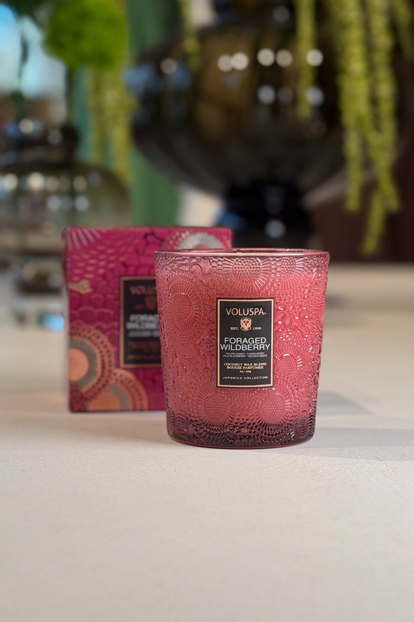 Classic Boxed Candle 40tim Foraged Wildberry