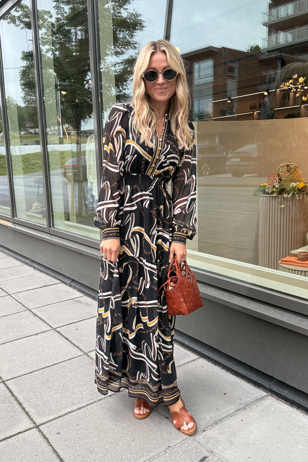 Cileo Maxi Dress Black