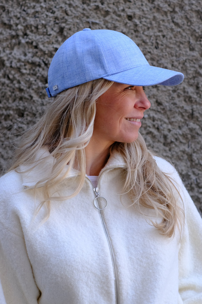 Azure Blue Linen