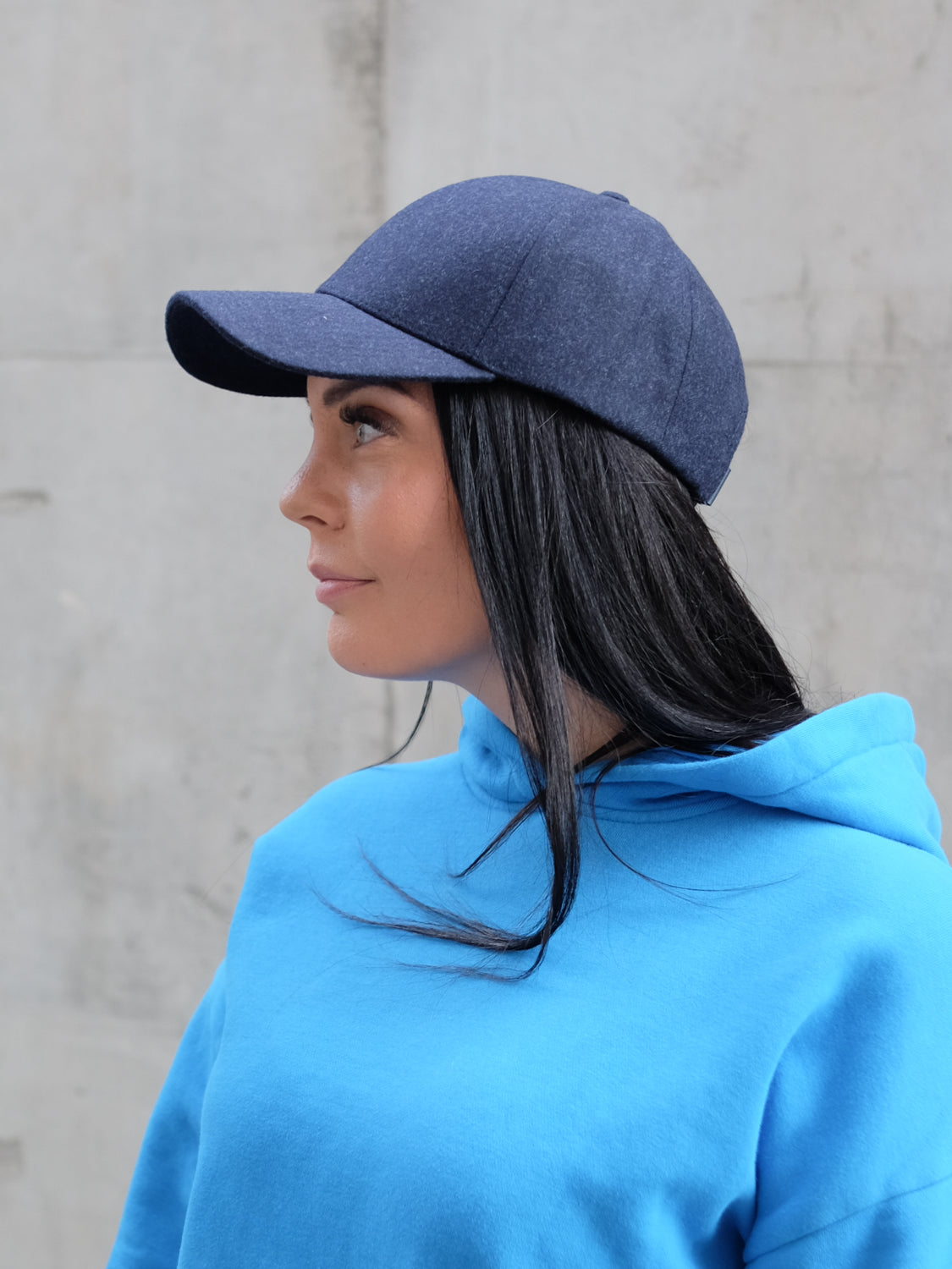 Merino Wool Dark Navy