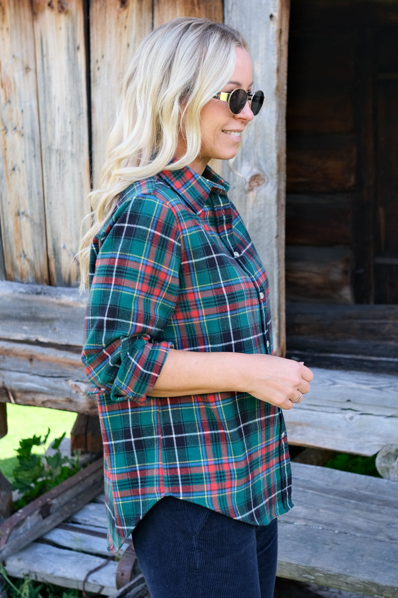 Arc Shirt Classic Tartan Green Red Combo