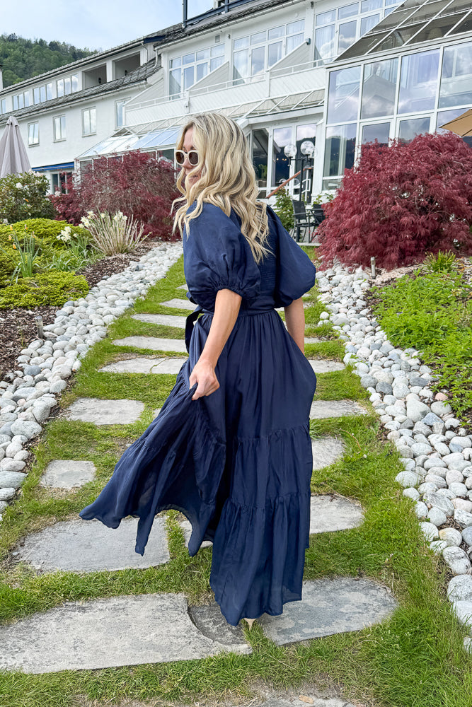 Deep Ocean Dress Dark Navy