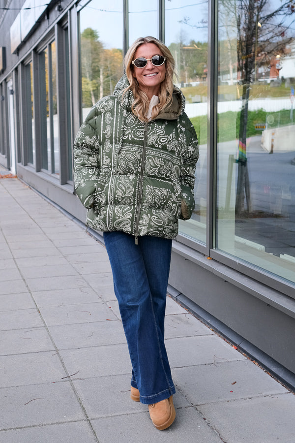 Bandana Down Jacket Militare