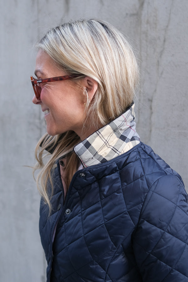Deveron Quilted Jacket Navy