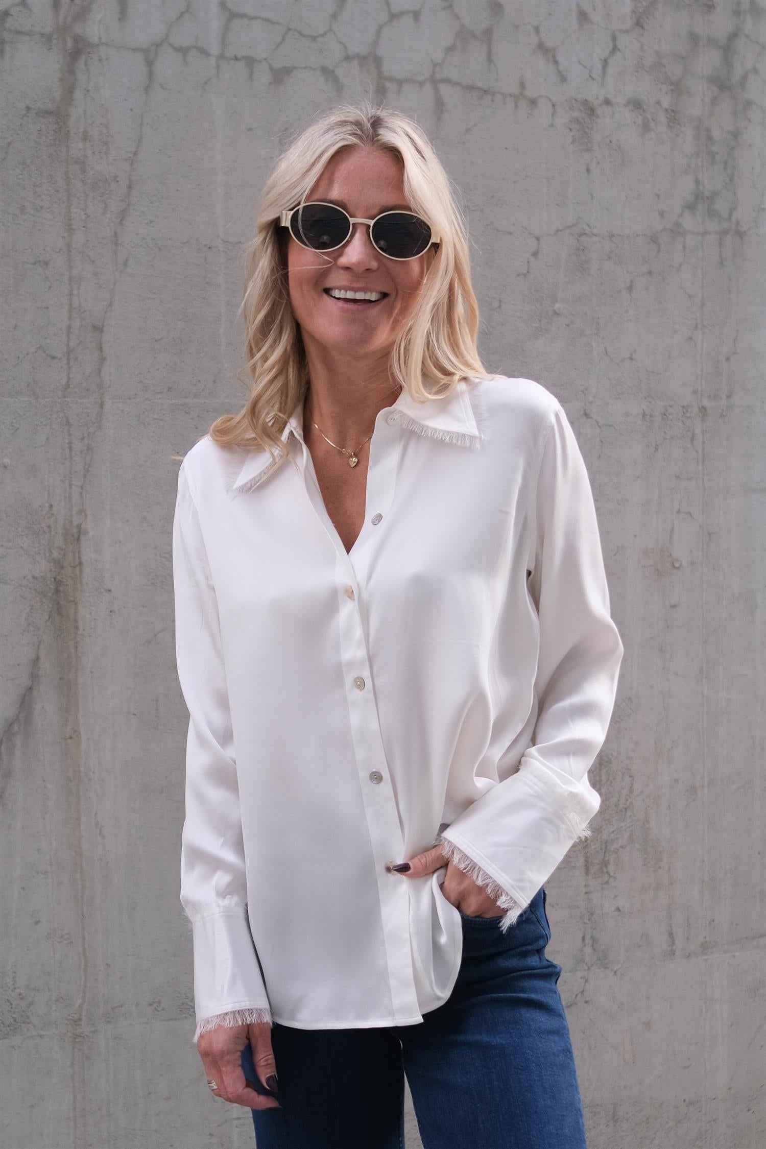 Abbey Shirt Ivory