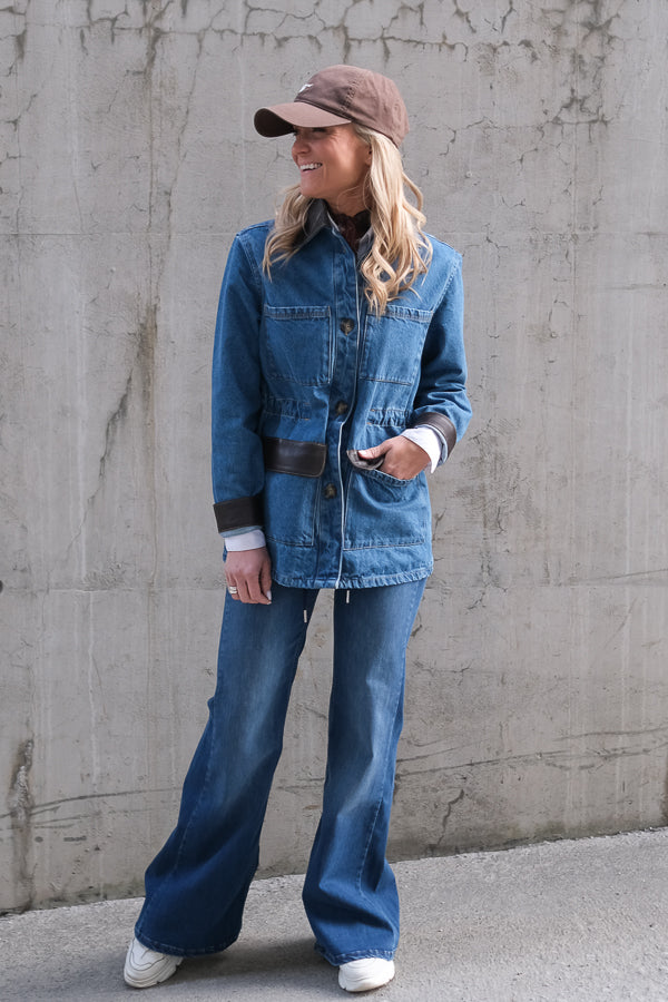 Carlota Denim Jacket Blue
