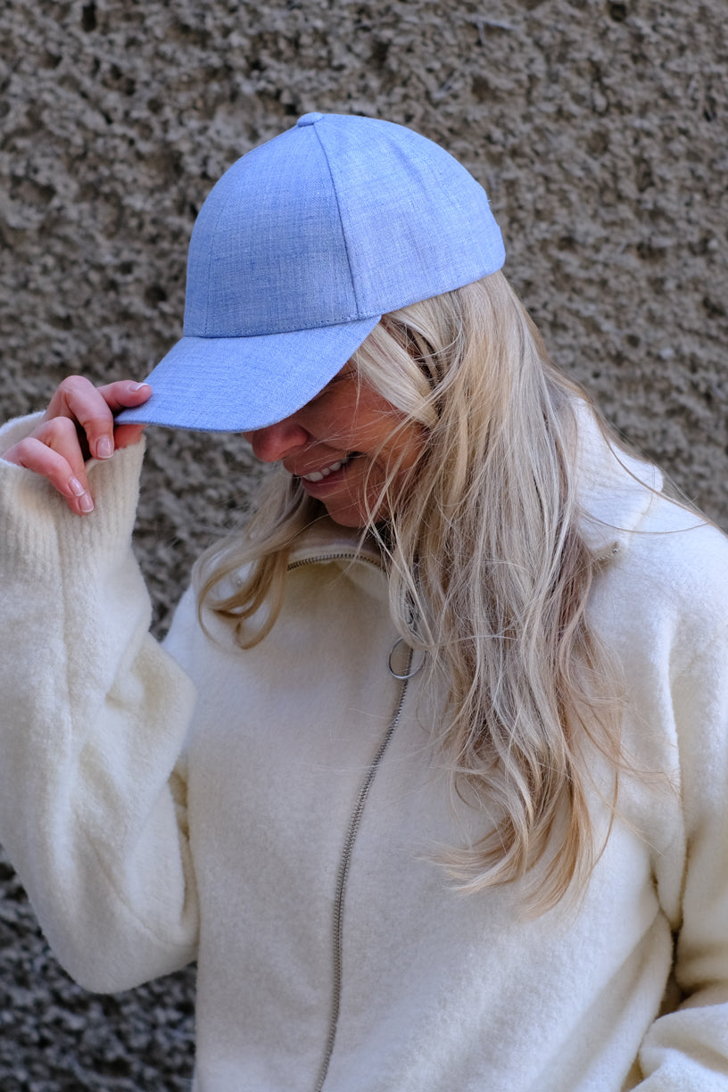 Azure Blue Linen