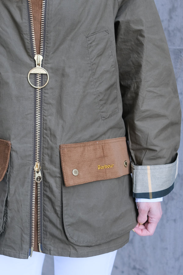 Laneshaw Casual Jacket Dusky Green