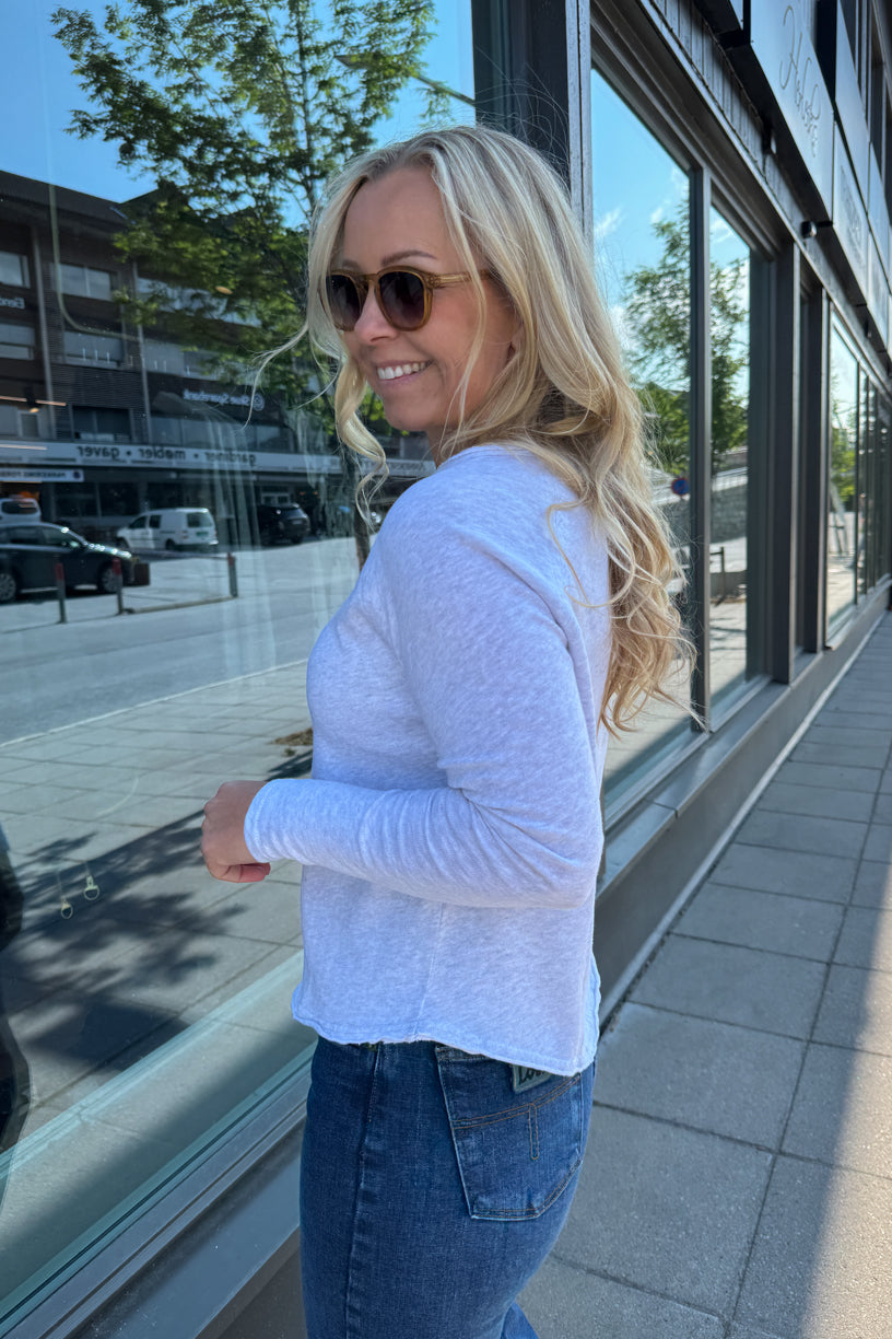 Sonoma Longsleeve O-Neck Arctic Melange