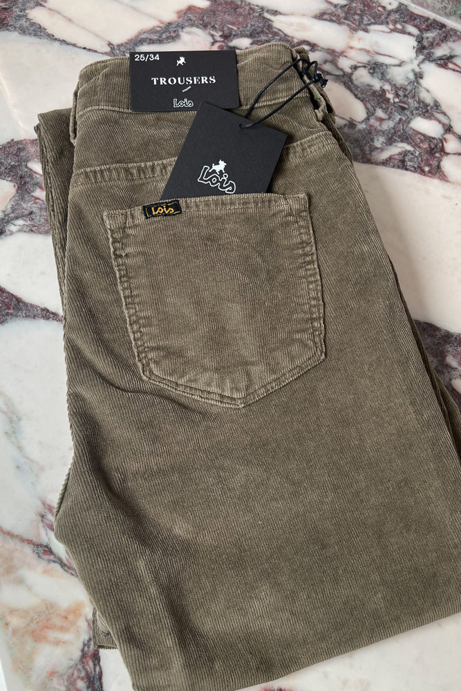 Raval Micro Cord Military Olive