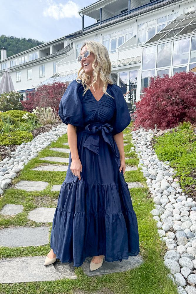 Deep Ocean Dress Dark Navy