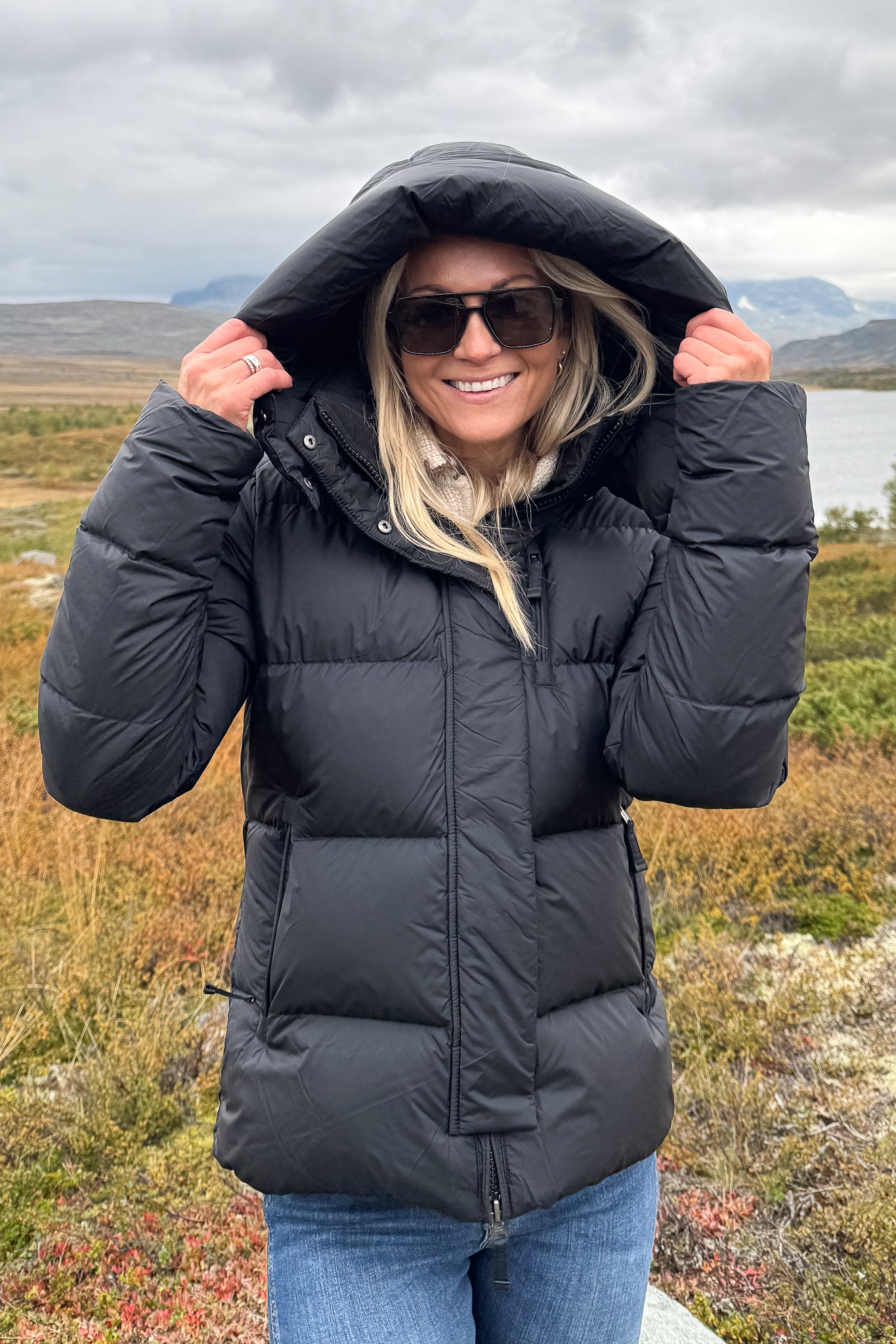 Stella Down Jacket Black